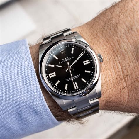 rolex black silver